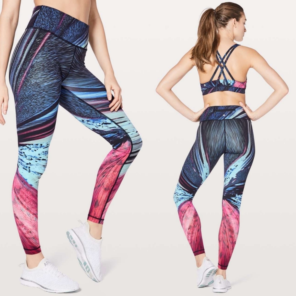 New Lululemon Speed Wunder Tight Electrobeam